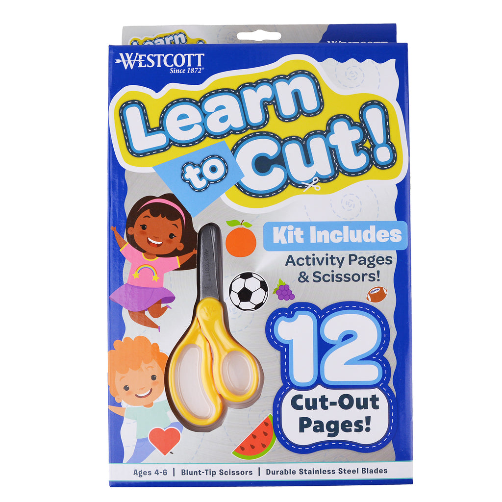 Learn To Cut 12-pc Set W/scissors