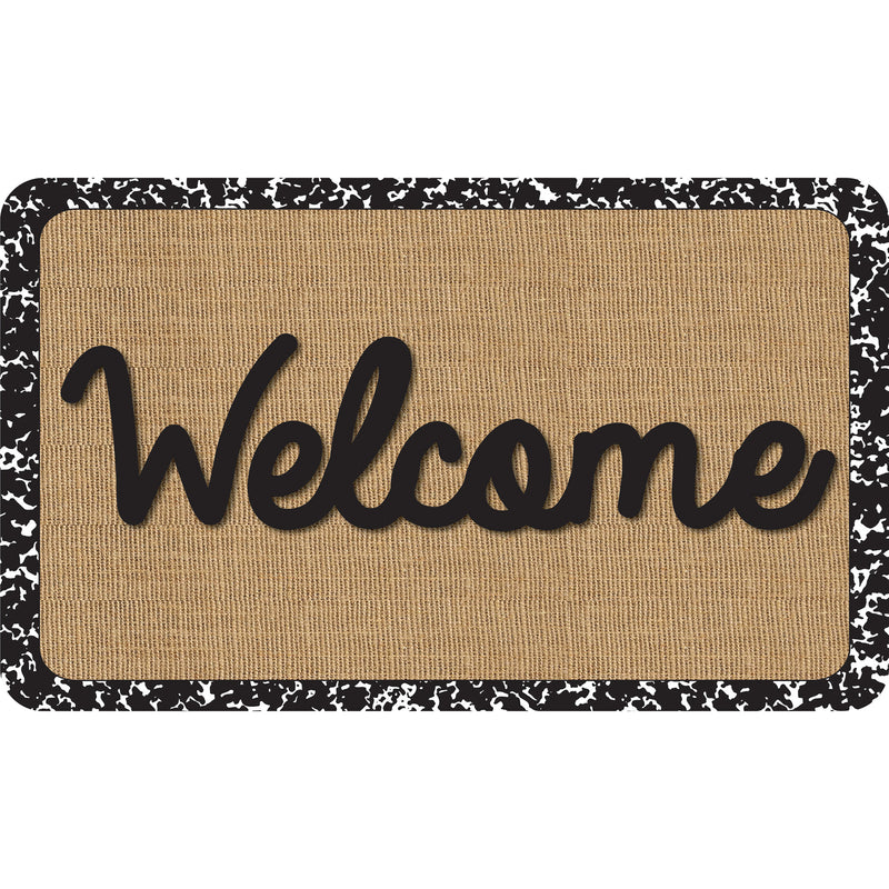 The Original Fun Mat™, Welcome Mat, 18" x 30", Burlap Composition Welcome