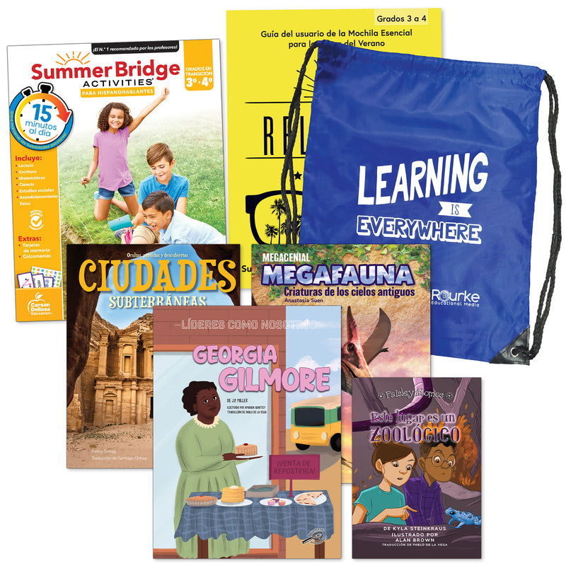 Summer Bridge Spanish Backpack, Grade 3-4