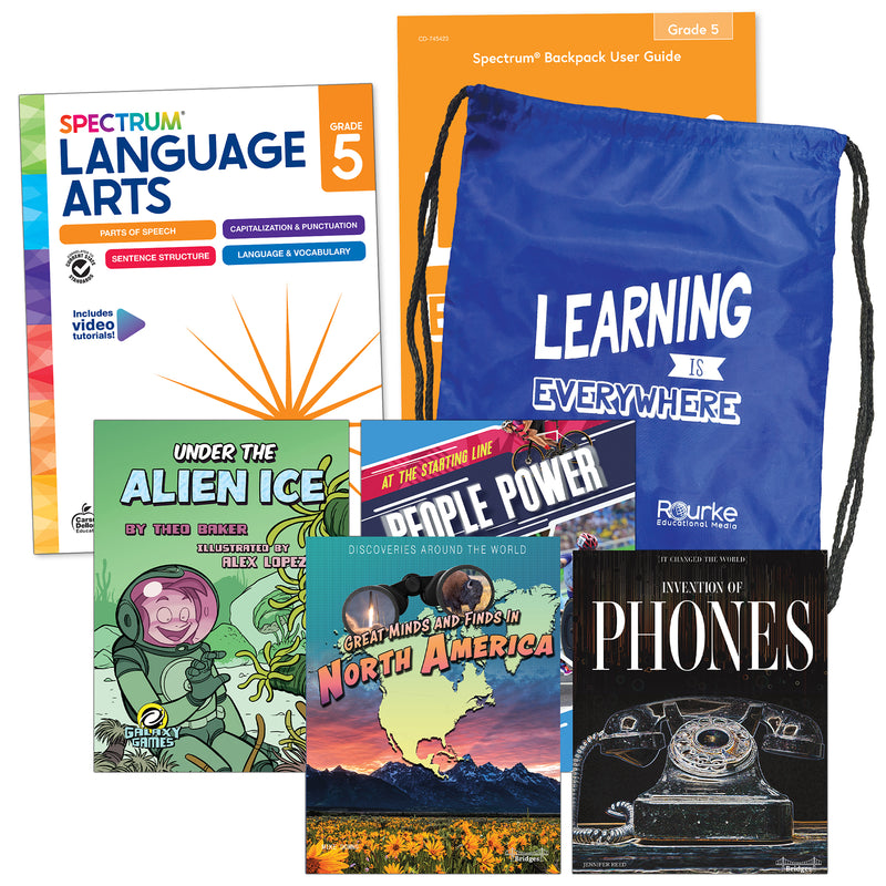 Language and Literacy Backpack, Grade 5