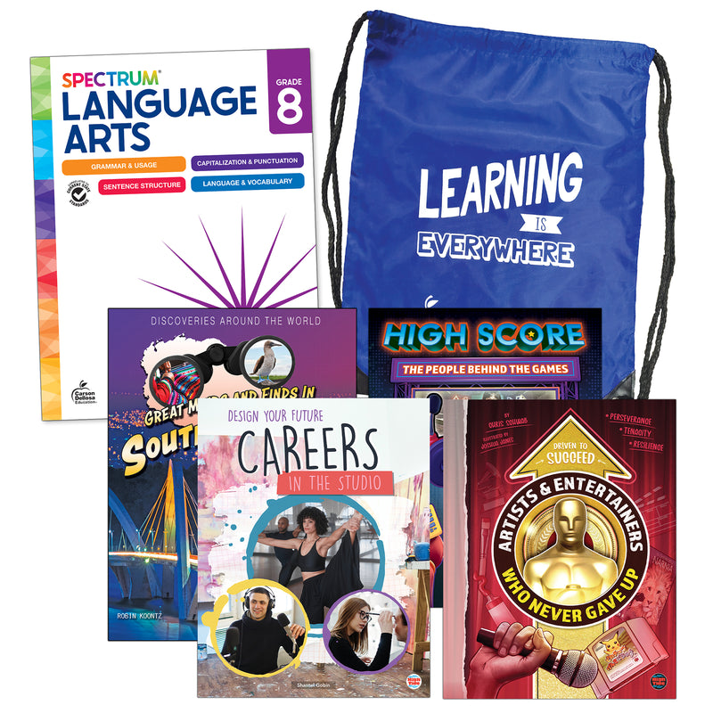 Language and Literacy Backpack, Grade 8