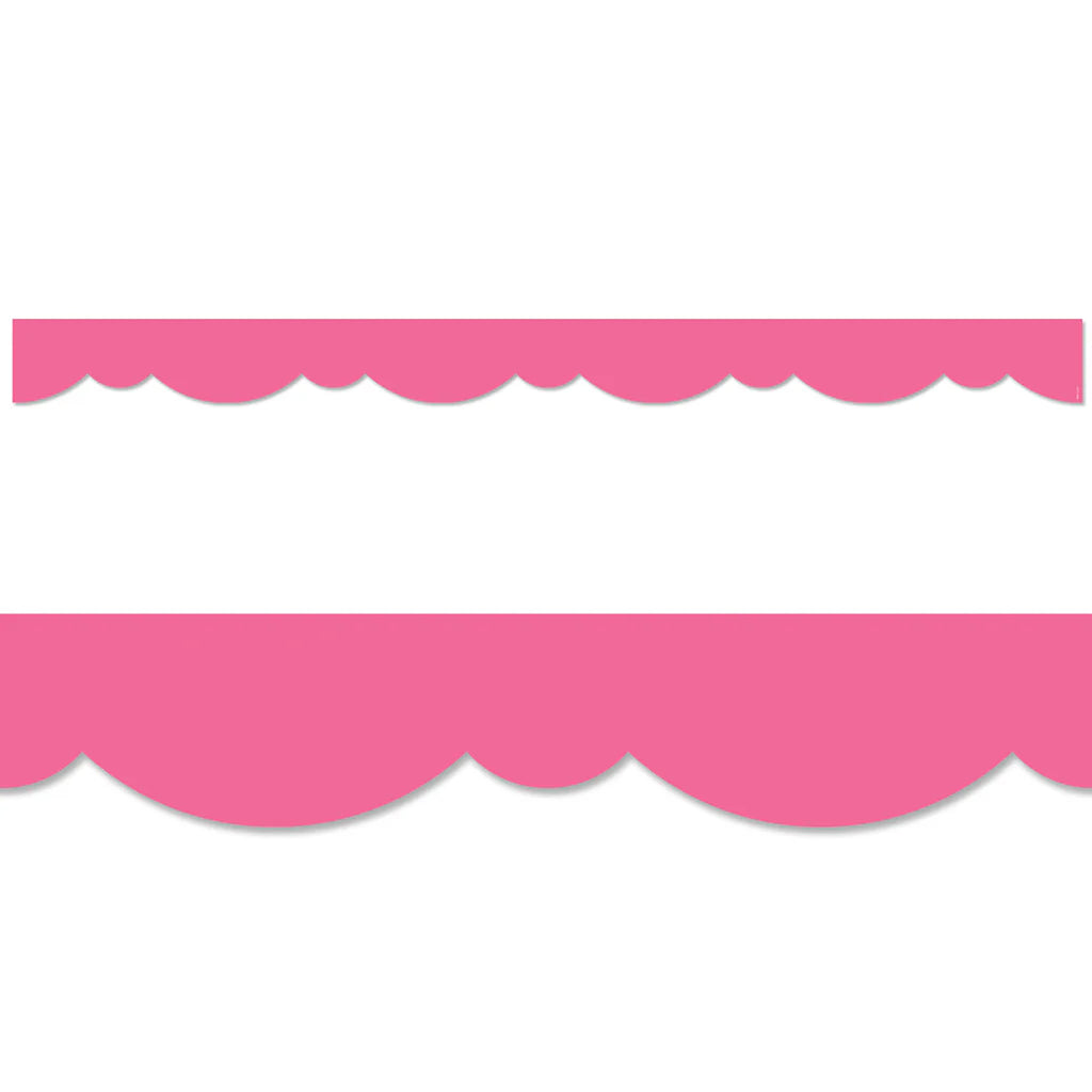 Pink Stylish Scallops Ez Border