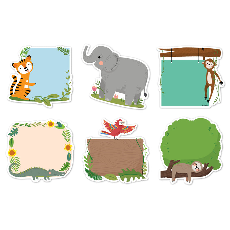 Jungle Friends 6in Cut Outs