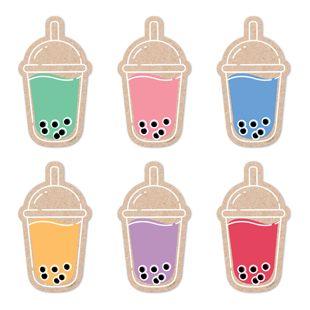 Boba Cups Krafty Pop 6in Cut Outs Krafty Pop