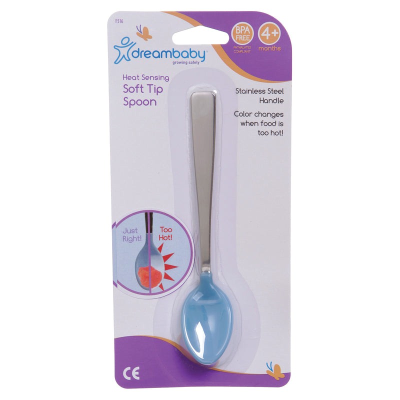 Color Changing Spoon Heat Sensing Soft Tip