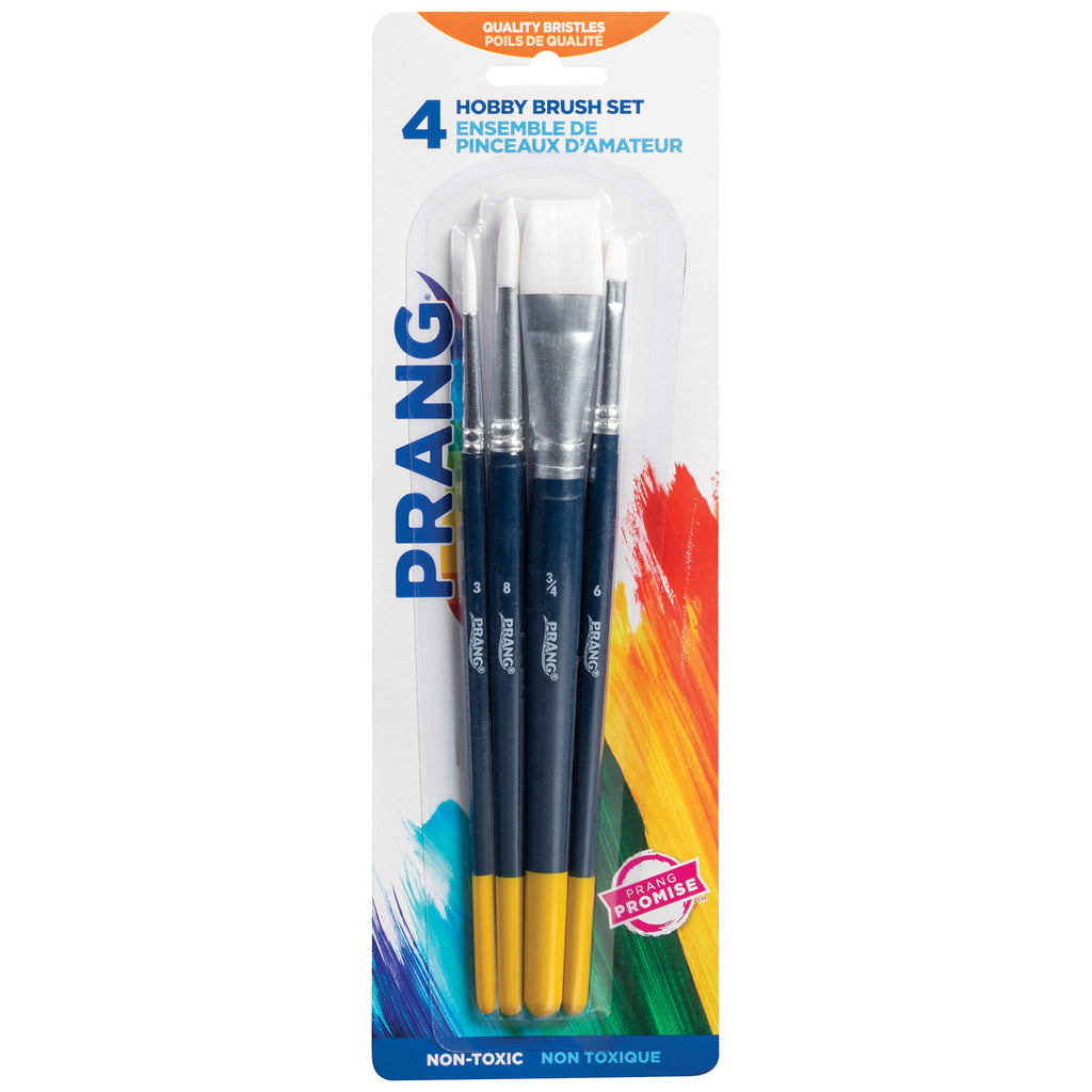 Prang Hobby Paint Brush Asst Set 1