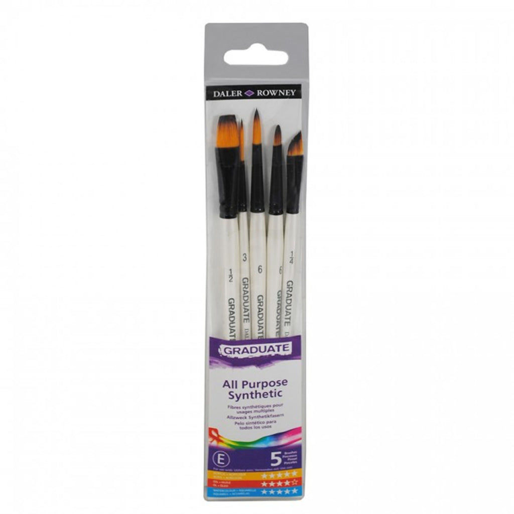 Graduate Watercolr Detail Brush 5ct