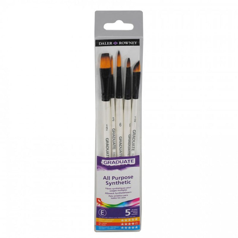 Graduate Watercolr Detail Brush 5ct