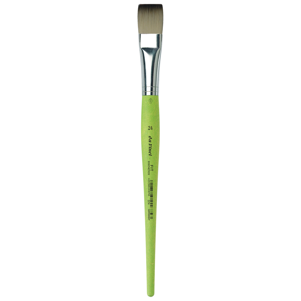 FIT Synthetics Student Brush, Synthetic, Acrylic & Tempera, Flat, Series 374, Size 24