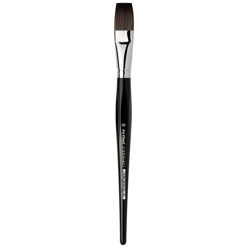 CASANEO Urban Sketching, Extra Soft Synthetic, Watercolor & Acrylic, Flat, Series 5898, Size 20