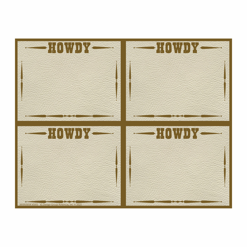 Wild Wild Classroom Name Tags