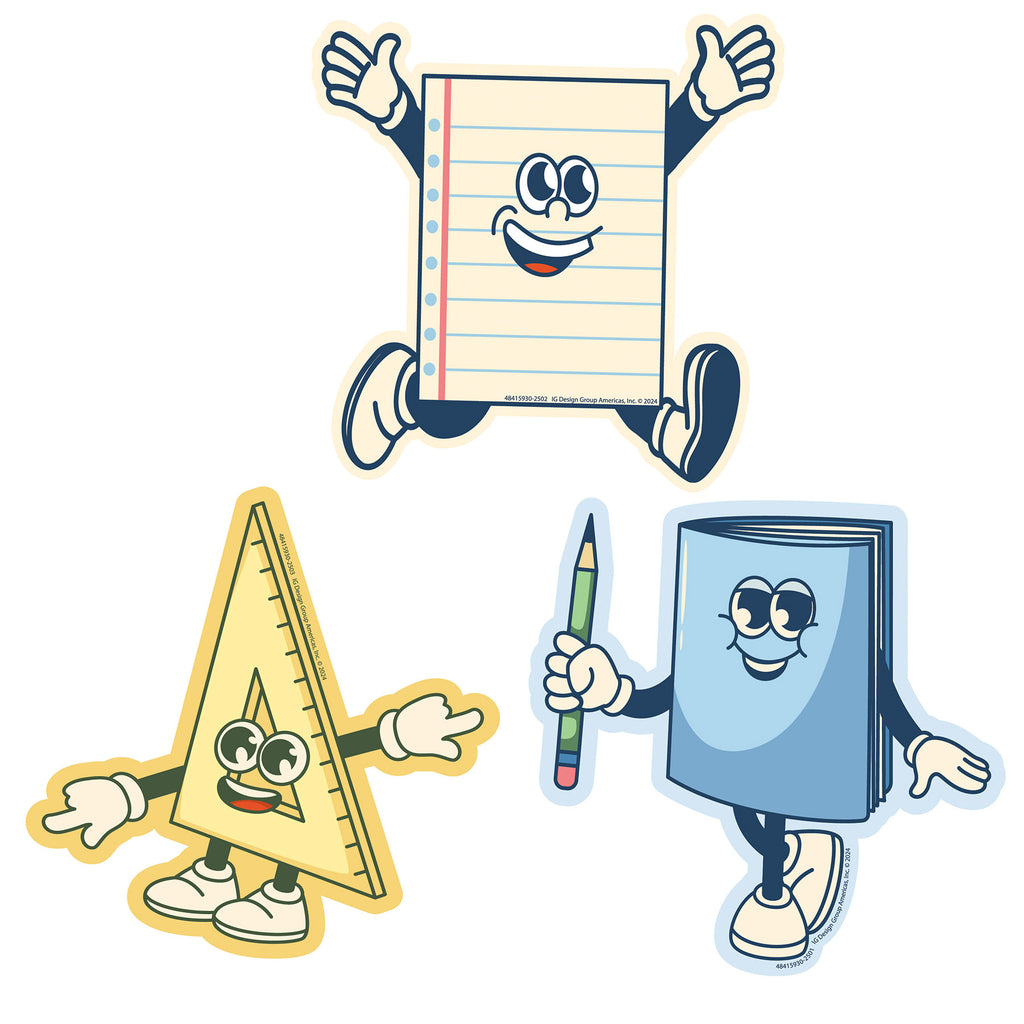 Scool Era Paper Cut-outs
