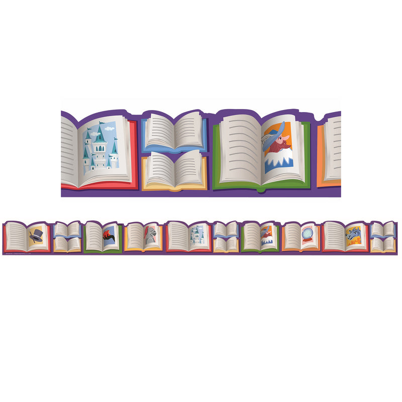 Once Upon A Dream Story Book Trim Extra Wide Die-cut