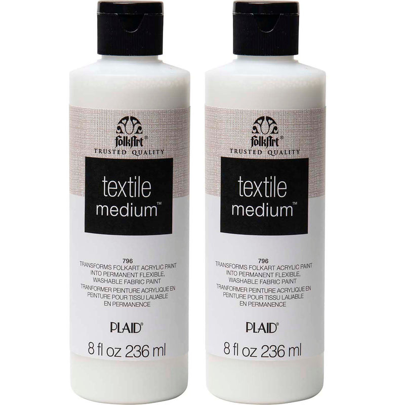 Textile Medium, 8oz., Pack of 2