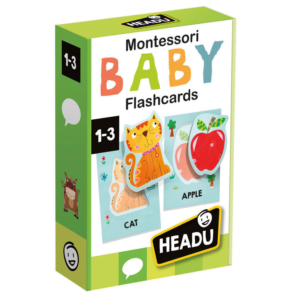 Montessori Baby Flashcards, Ages 1-3