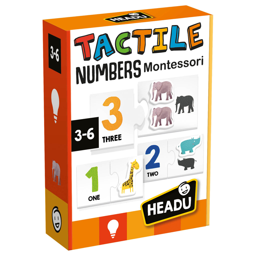 Tactile Numbers Montessori Puzzles