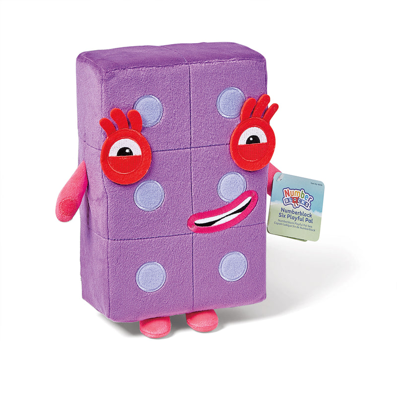 Numberblocks™ Six Playful Pal Plush Figure