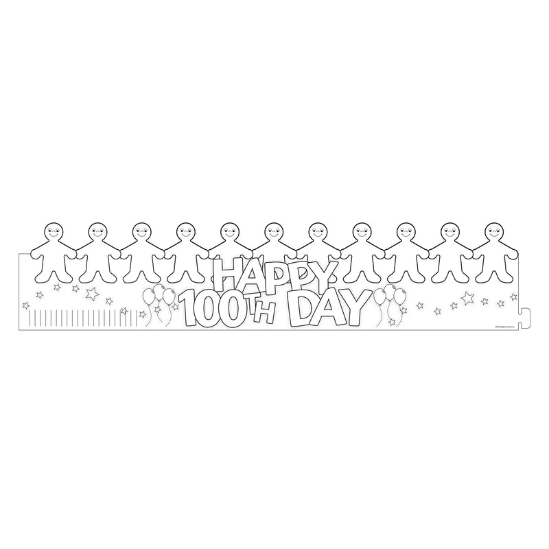 Happy 100th Day Crowns