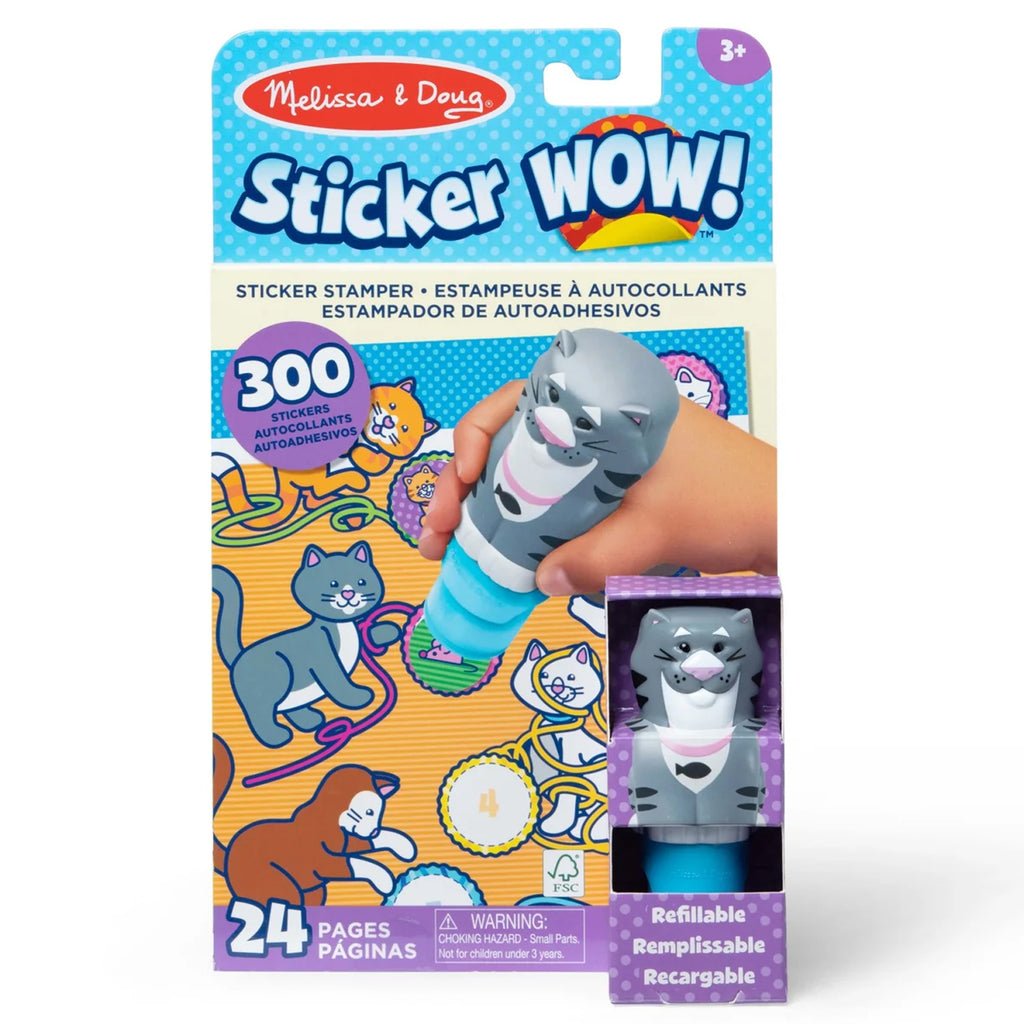 Cat Activity Pad Set Sticker Wow