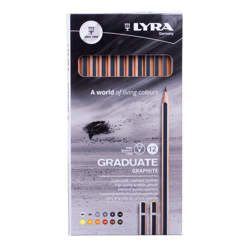 Graduate Pencil Asst Colors 12ct