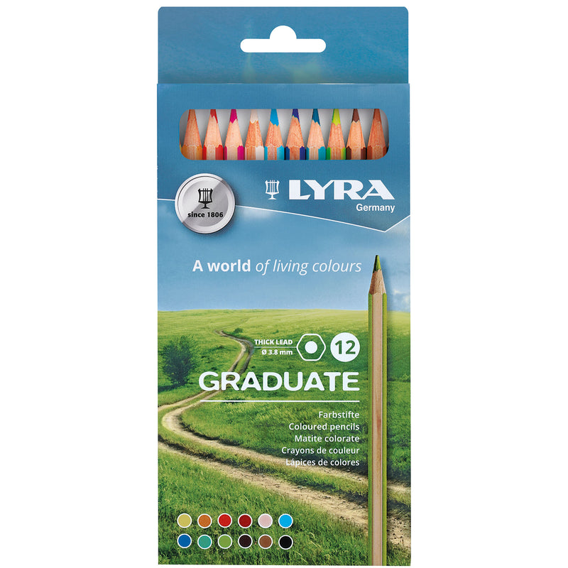 Graduate Color Pencil Set 12ct Asst