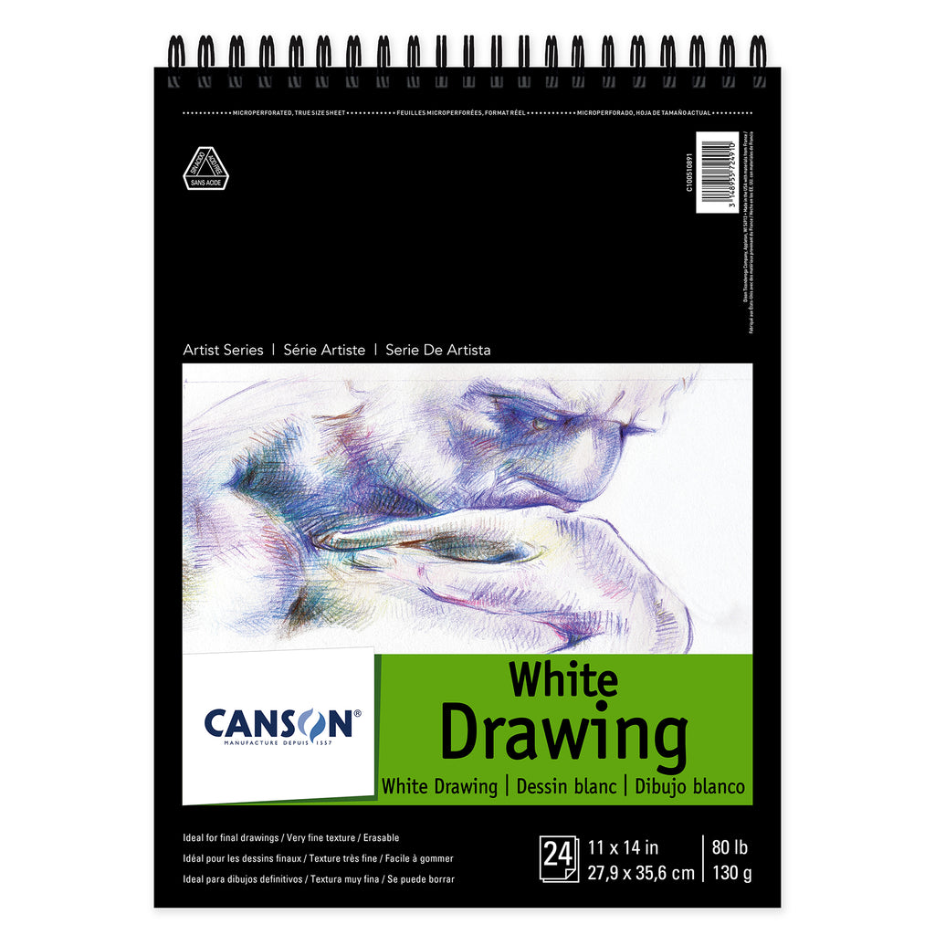 Drawing Pad White Top 24 Sht 11x14
