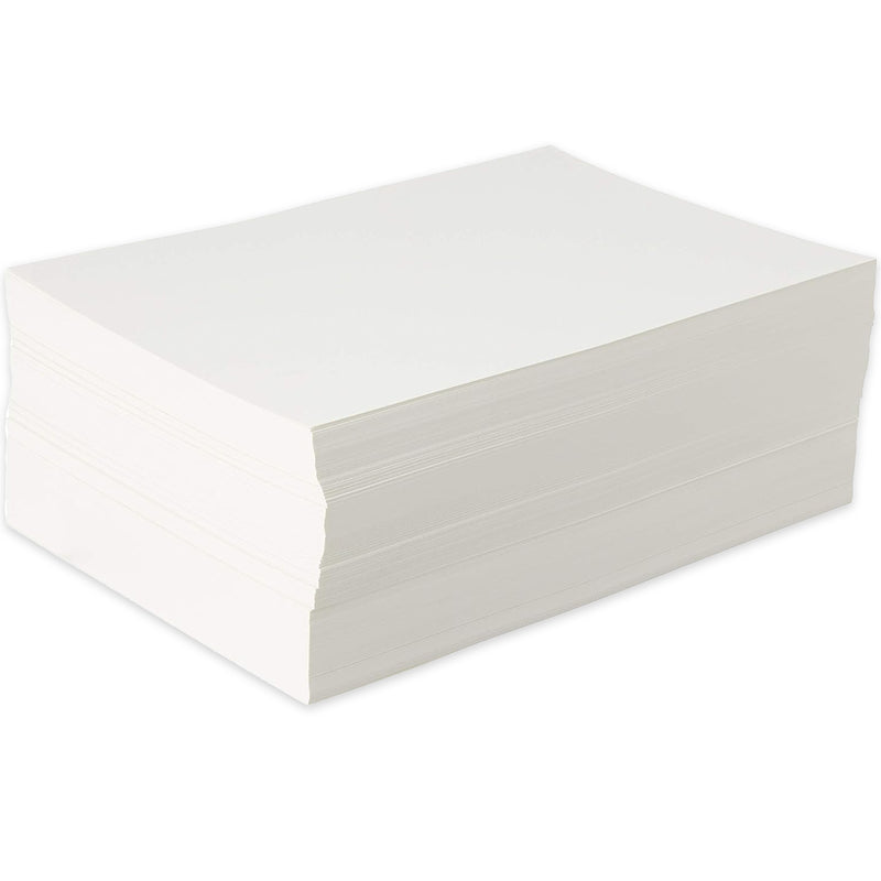 XL Series Watercolor Sheet Bulk Pack, Midweight White Paper, 500 Sheet, 12x18 inch, 1 Count
