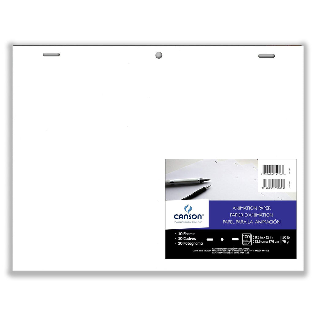 Animation 10 Frame Sheet 100 Sheets 8.5x11in