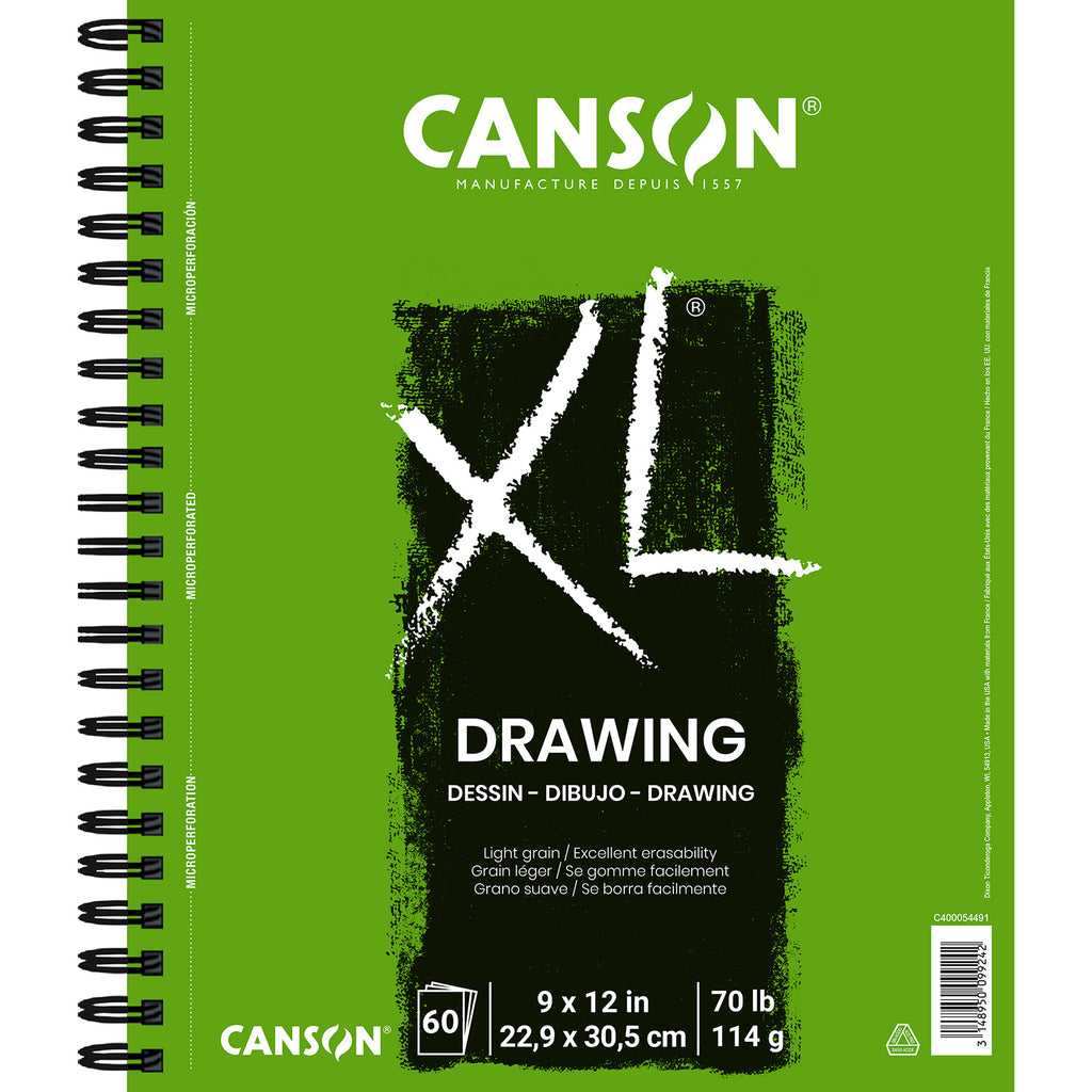 Xl Drawing Pad Side 9x12in 60 Shts
