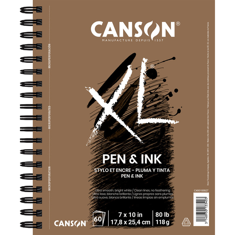 Xl Pen & Ink Pad Side 7x10in 60 Sht