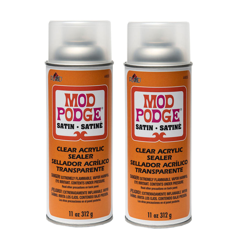 Acrylic Aerosol Sealer, 11oz., Satin, Pack of 2