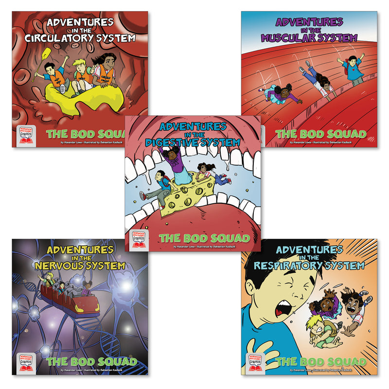 The Bod Squad, Set of 5 Books