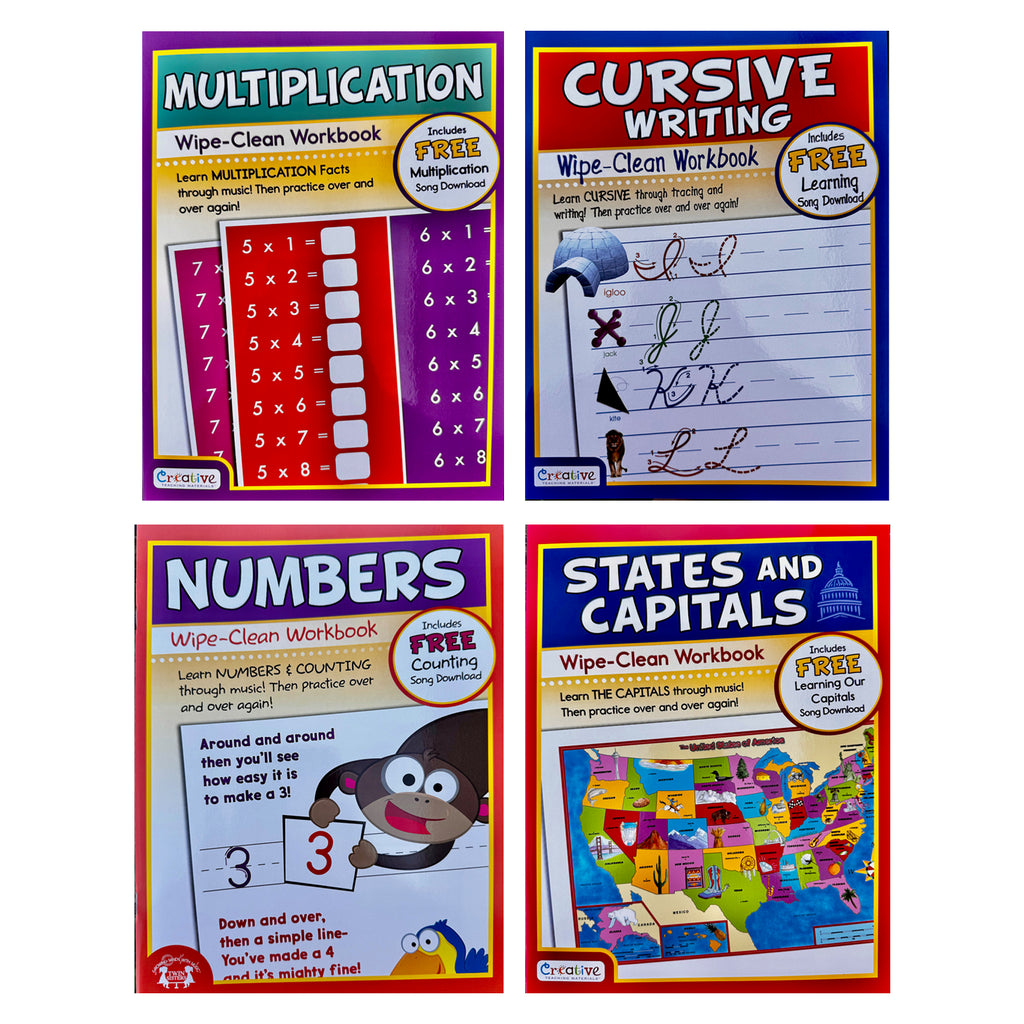 Large Wipe Clean Set 1