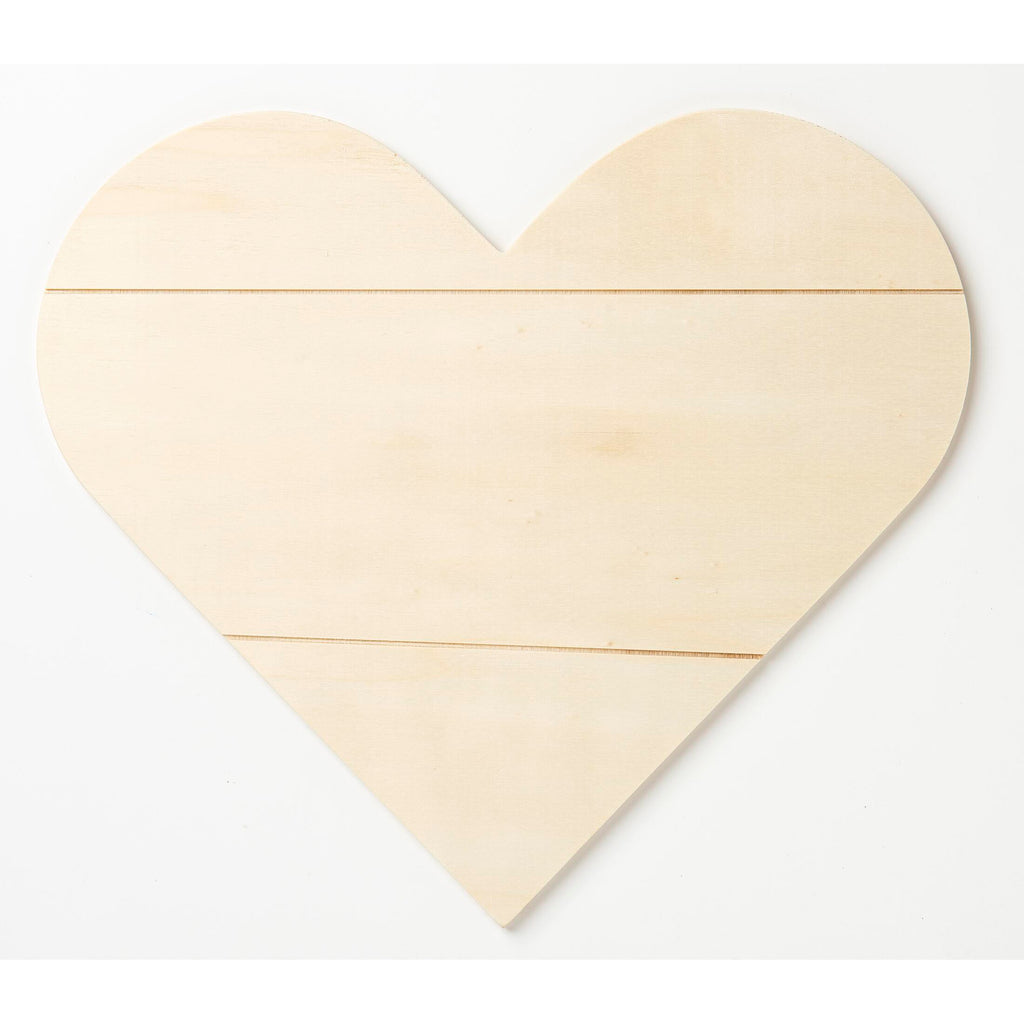 Plaid Heart Sign Plywood 1181x1059