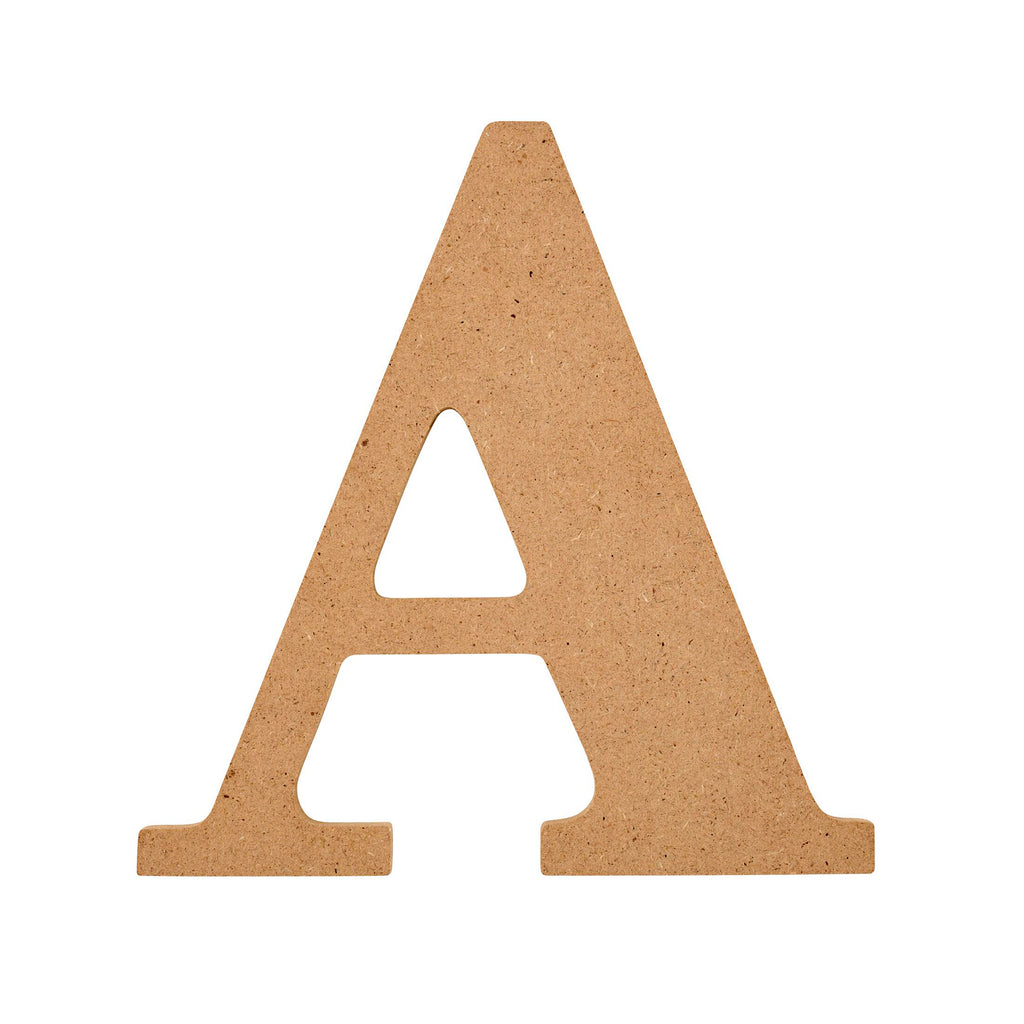 Plaid Mdf Letter A 5 Inch