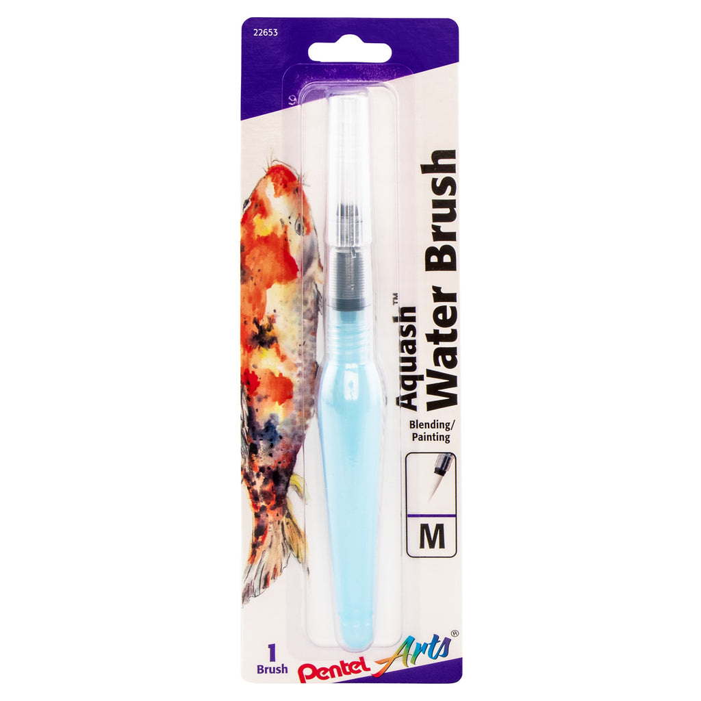 Aquash Water Brush Fine Point Med Pentel Arts