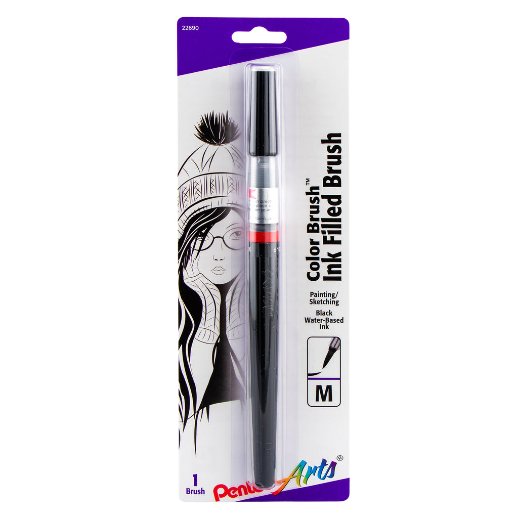 Pentel Arts Color Brush Black