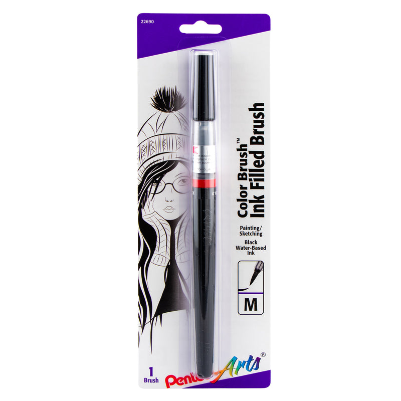 Pentel Arts Color Brush Black