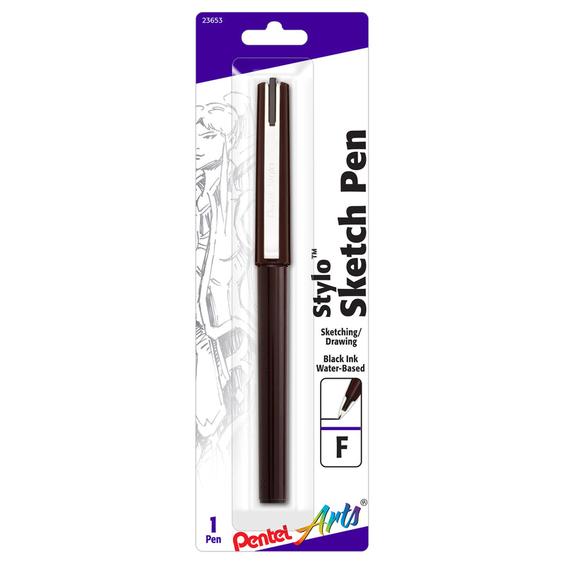 Stylo Sketch Pen Black Ink