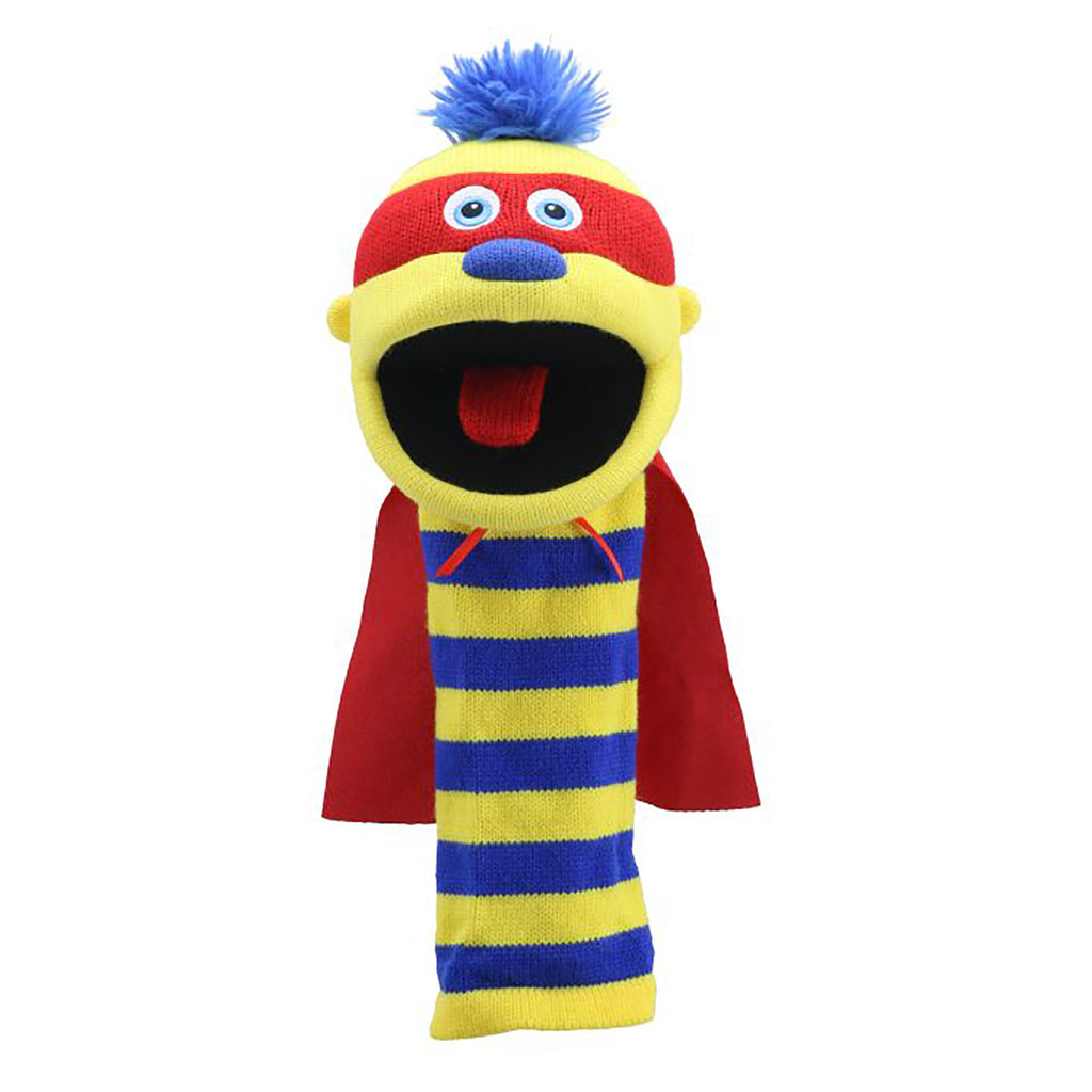 Eco Knitted Puppet Zap