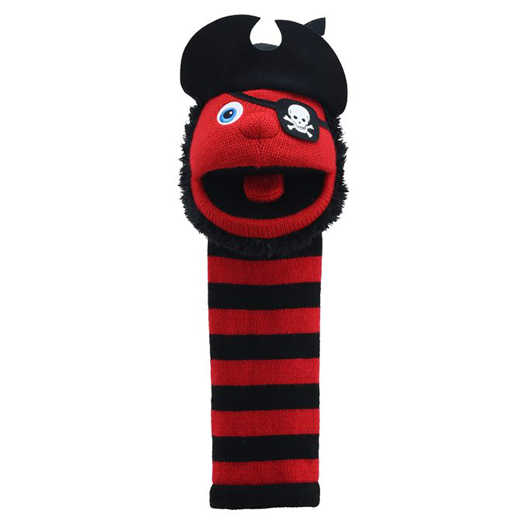 Eco Knitted Puppet Pirate