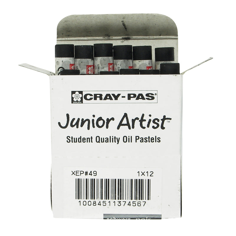 Junior Oil Pastel Artist Black 12ct