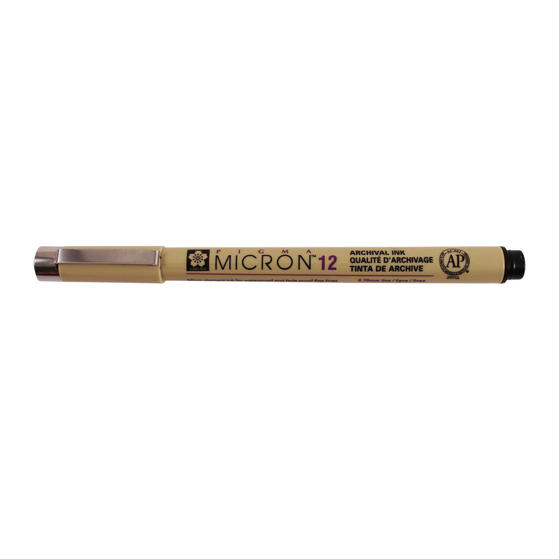 Micron 12 Pen 0.70mm Black