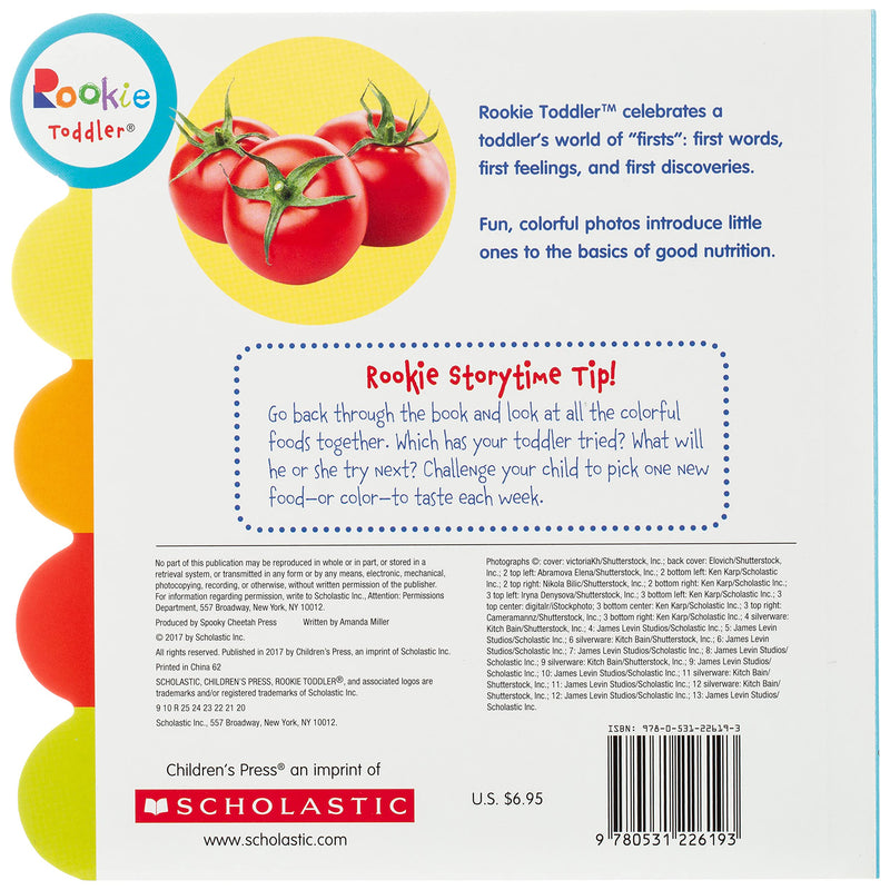 Rookie Toddler® Board Book, Eat Your Colors