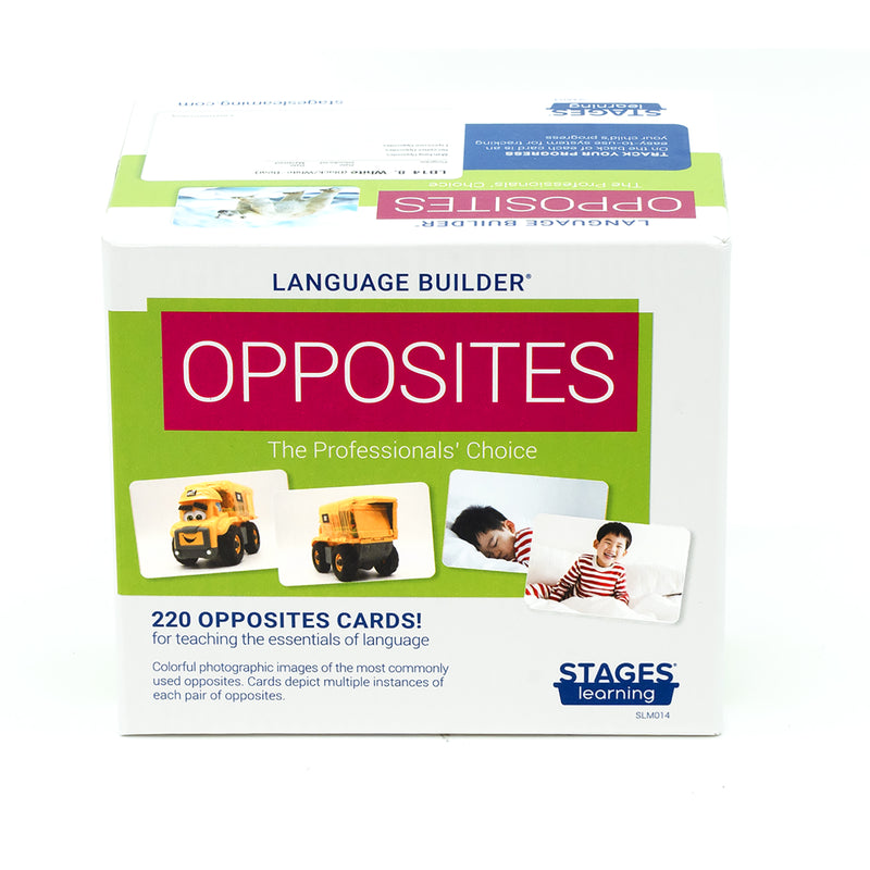 Language Builder® Picture Cards, Opposites