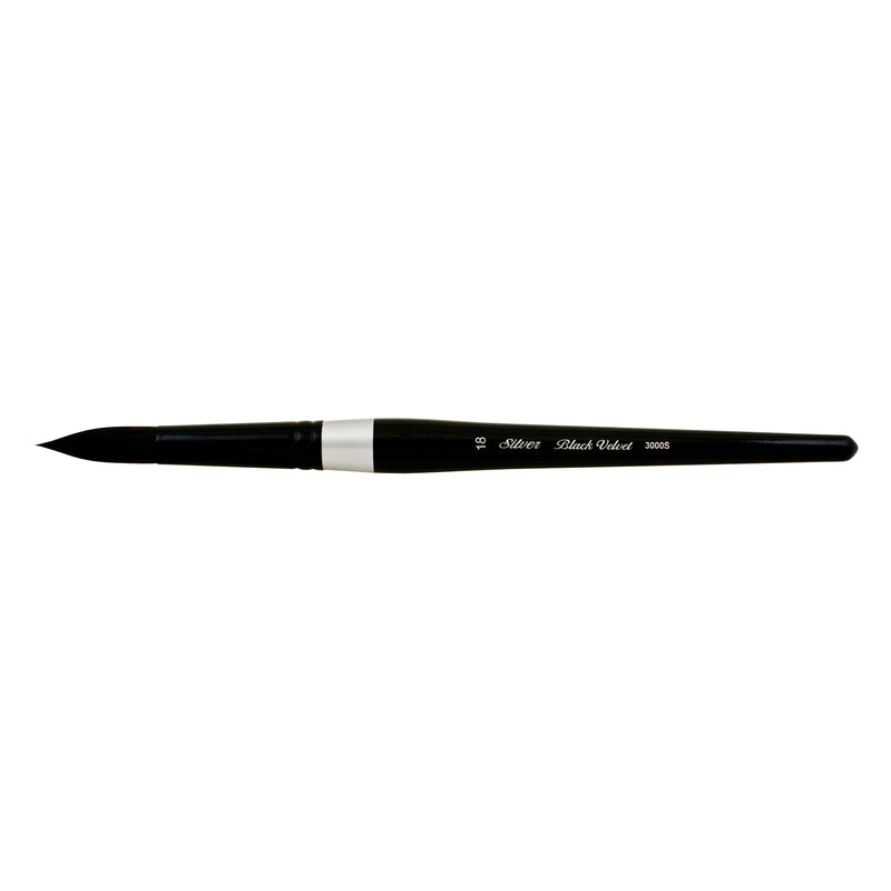 Black Velvet® Brush, Round, Size 18