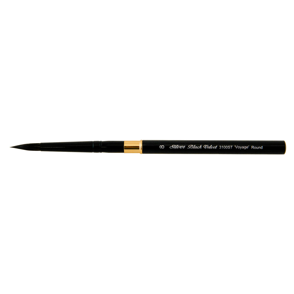 Black Velvet® Voyage™ Travel Round Brush, Size 8