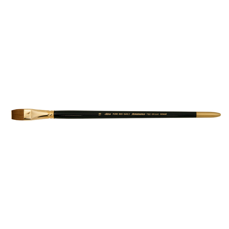 Renaissance® Bright Brush, Long Handle, Size 18