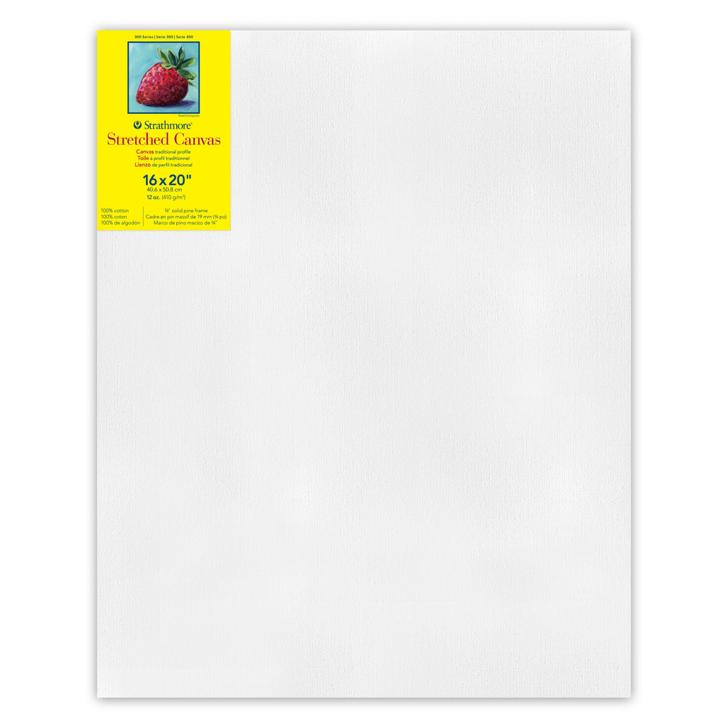 300 Series Traditional Stretched Canvas, 16x20 inch