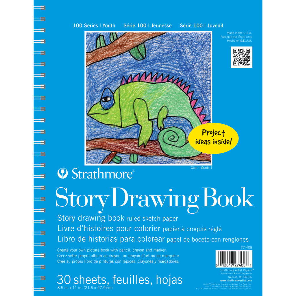 100 Series Story Drawing Bk 8.5x11 30 Sheets